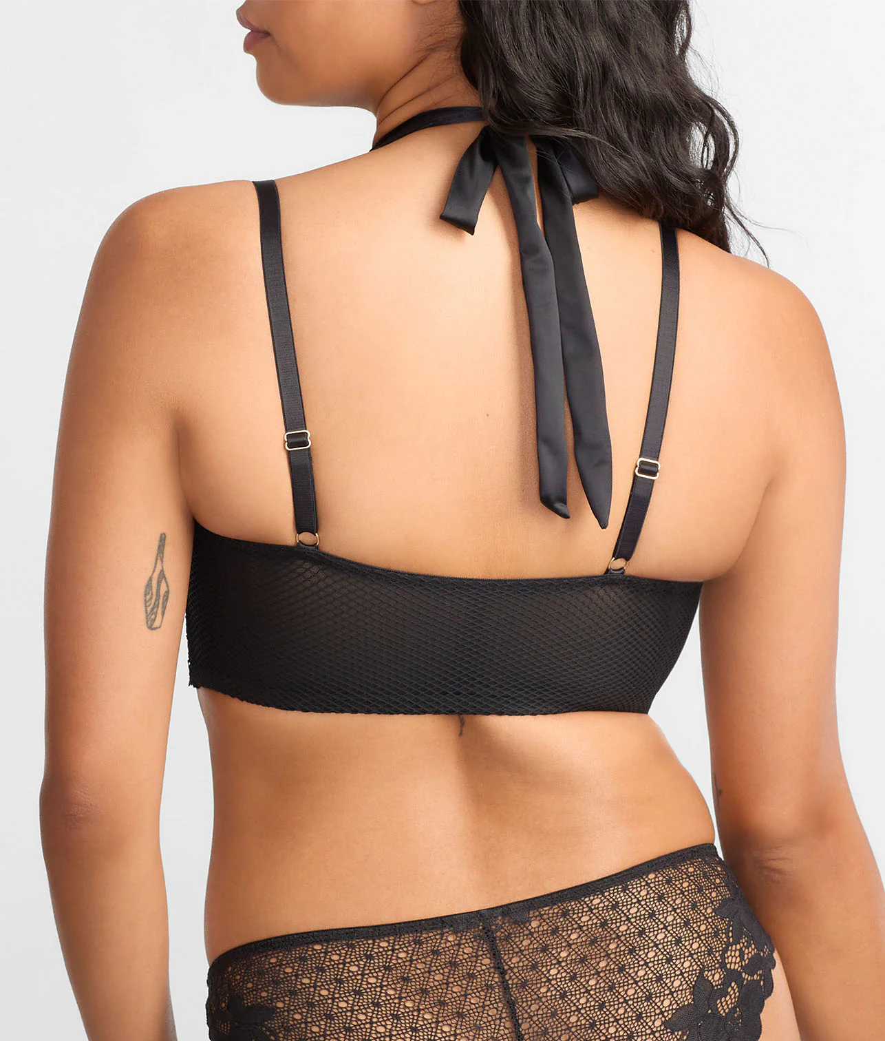 Suspense Lace-Up Front-Close Bra - Image 2