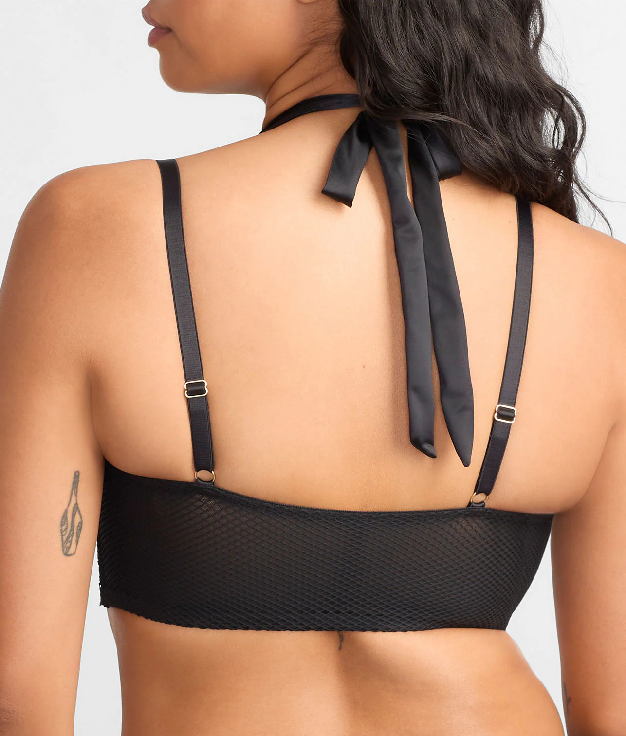 Suspense Lace-Up Front-Close Bra - Image 5