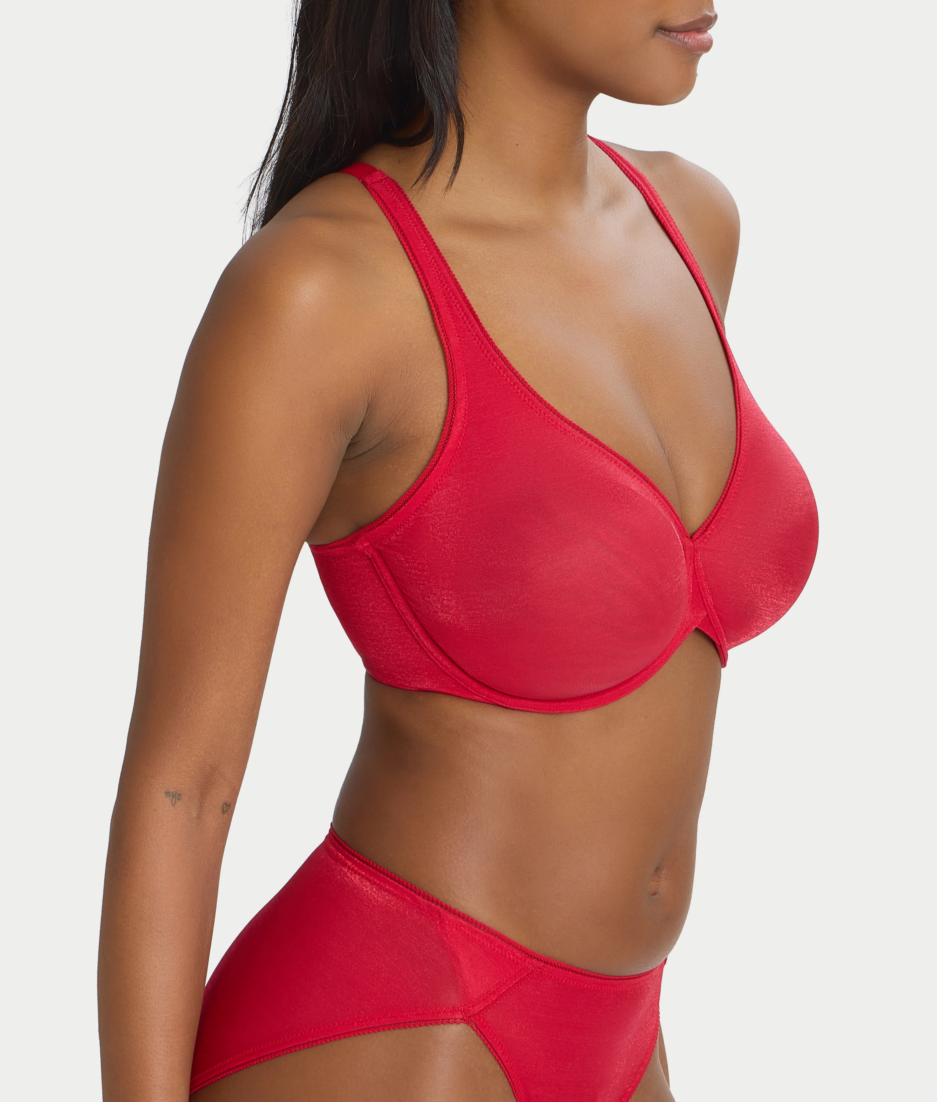 Everyday Essential Shimmer Unlined Plunge Bra - Image 4