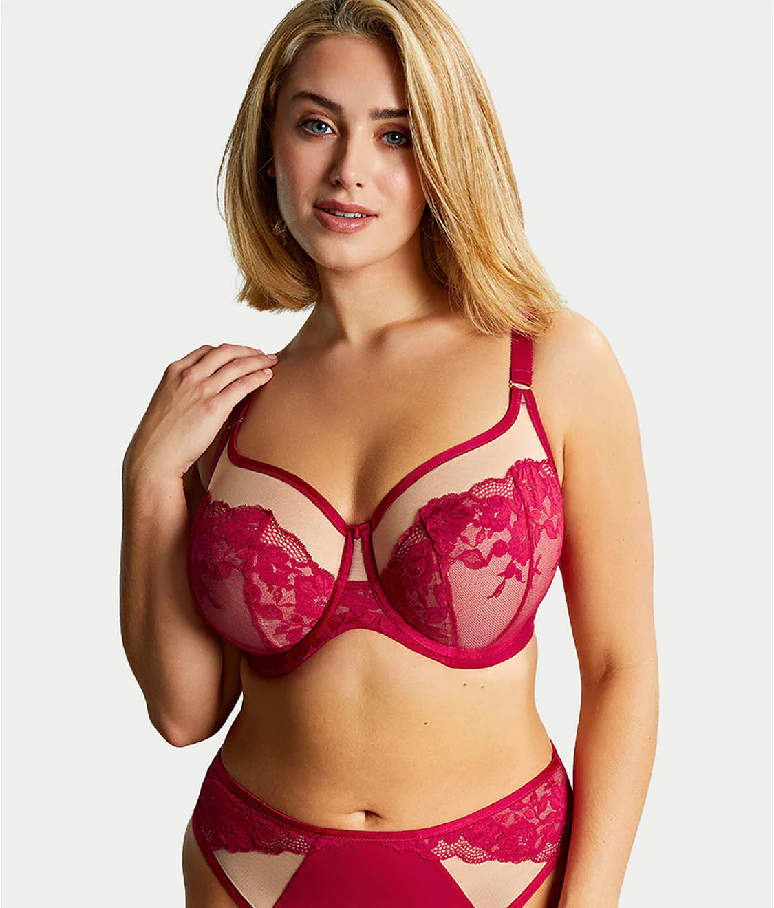 Josephine Full Coverage Lacy Bra - Image 15