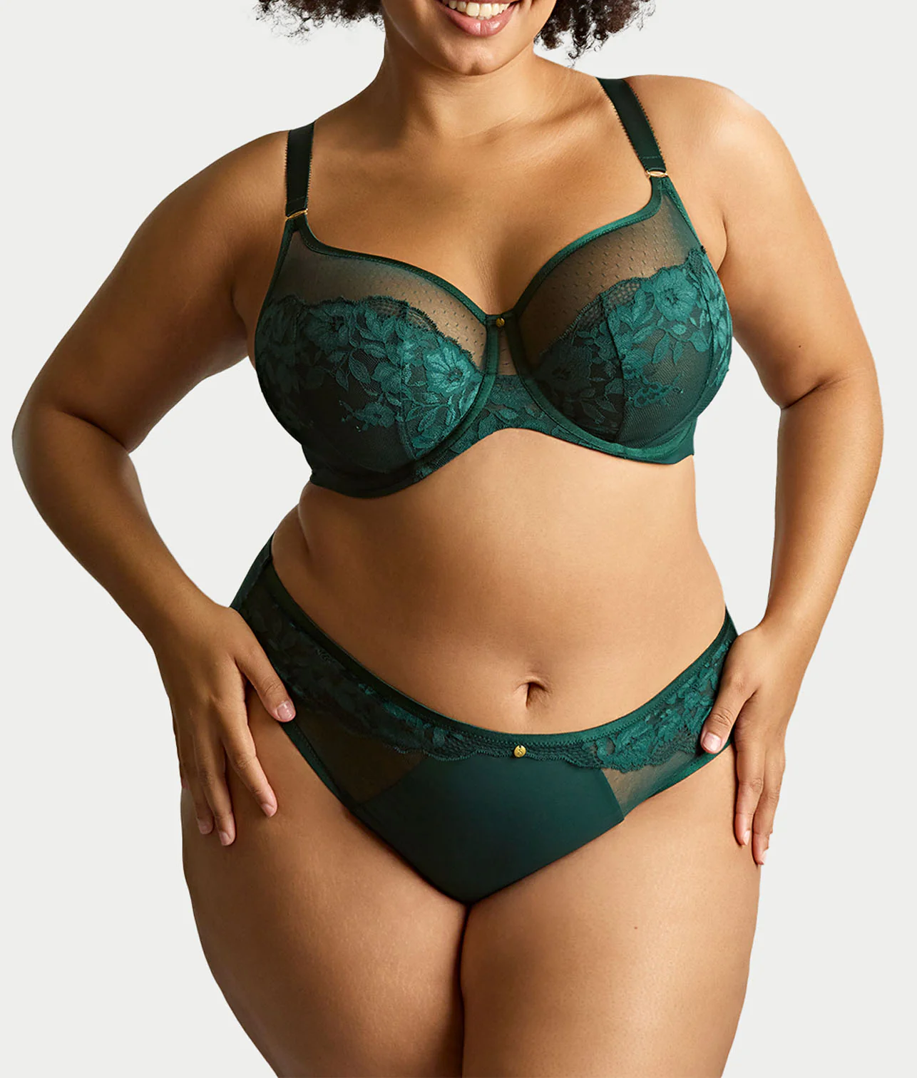 Josephine Full Coverage Lacy Bra - Image 5