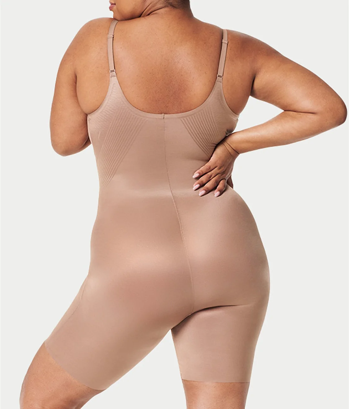 Thinstincts 2.0 Closed Bust Mid-Thigh Bodysuit - Image 5