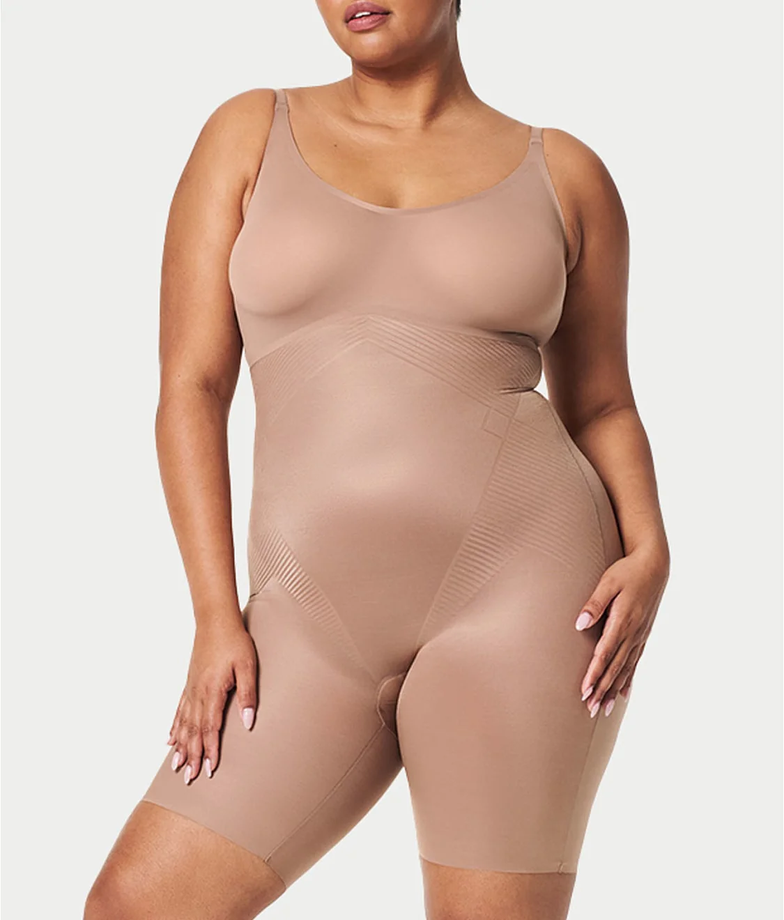 Thinstincts 2.0 Closed Bust Mid-Thigh Bodysuit - Image 6