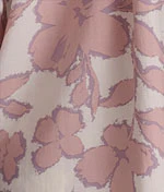 Woven 3/4 Sleeve Button-Down Top and Long Pant Set - Image 5