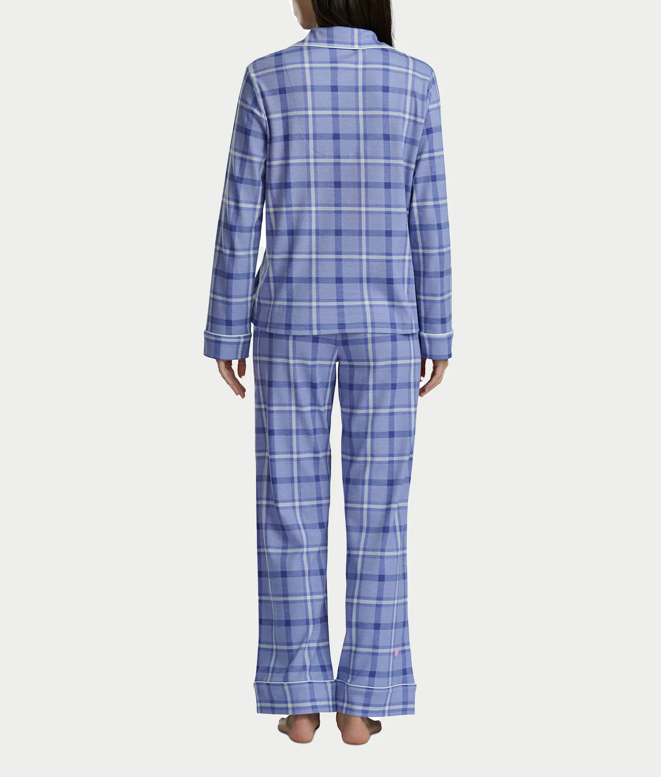 Notch Collar Woven Pajama Set - Image 34