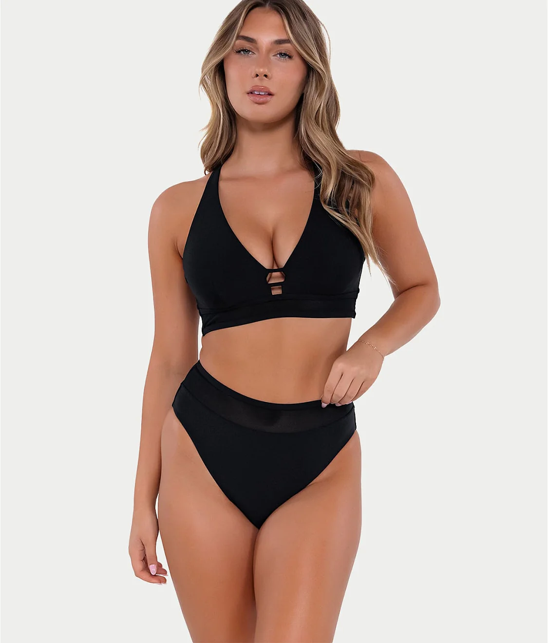 Annie High-Waist Bikini Bottom - Image 14