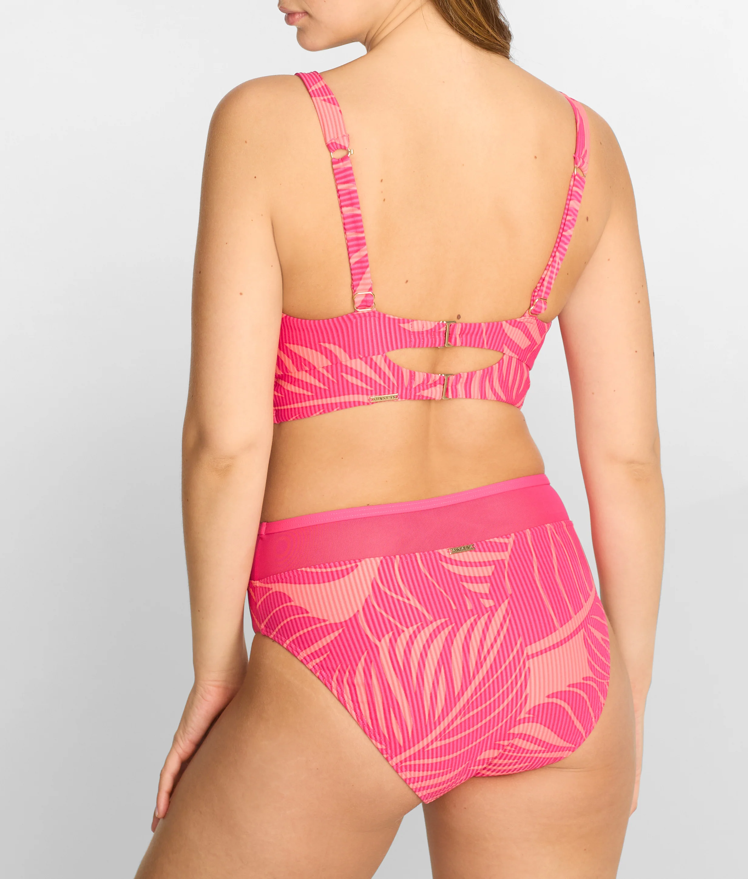 Annie High-Waist Bikini Bottom - Image 37