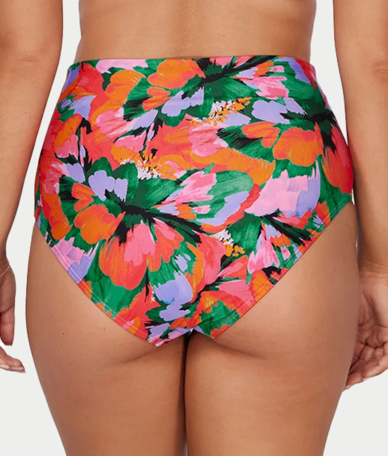 Capri Fold-Over High Waist Bikini Bottom - Image 36