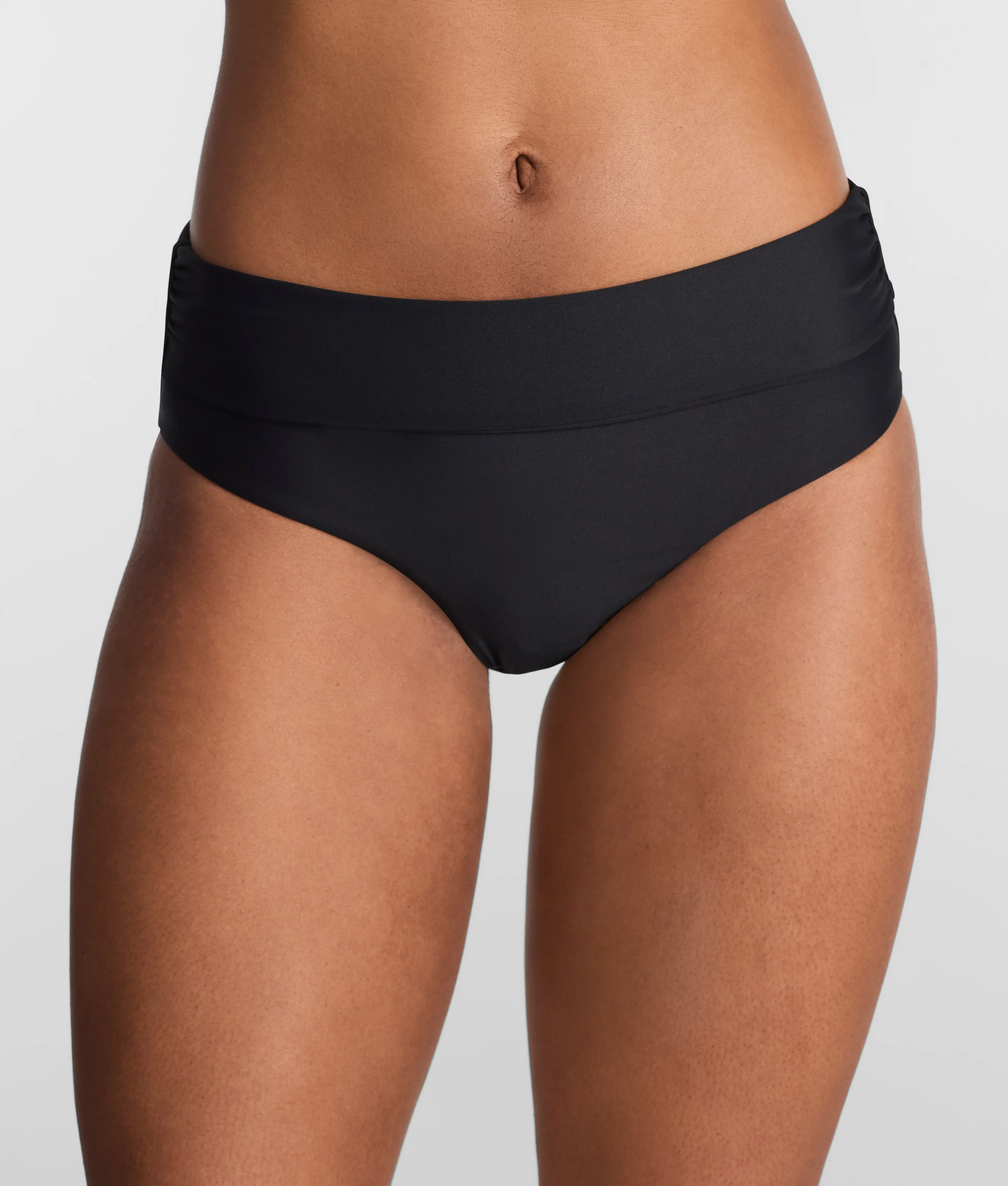 Capri Fold-Over High Waist Bikini Bottom - Image 9