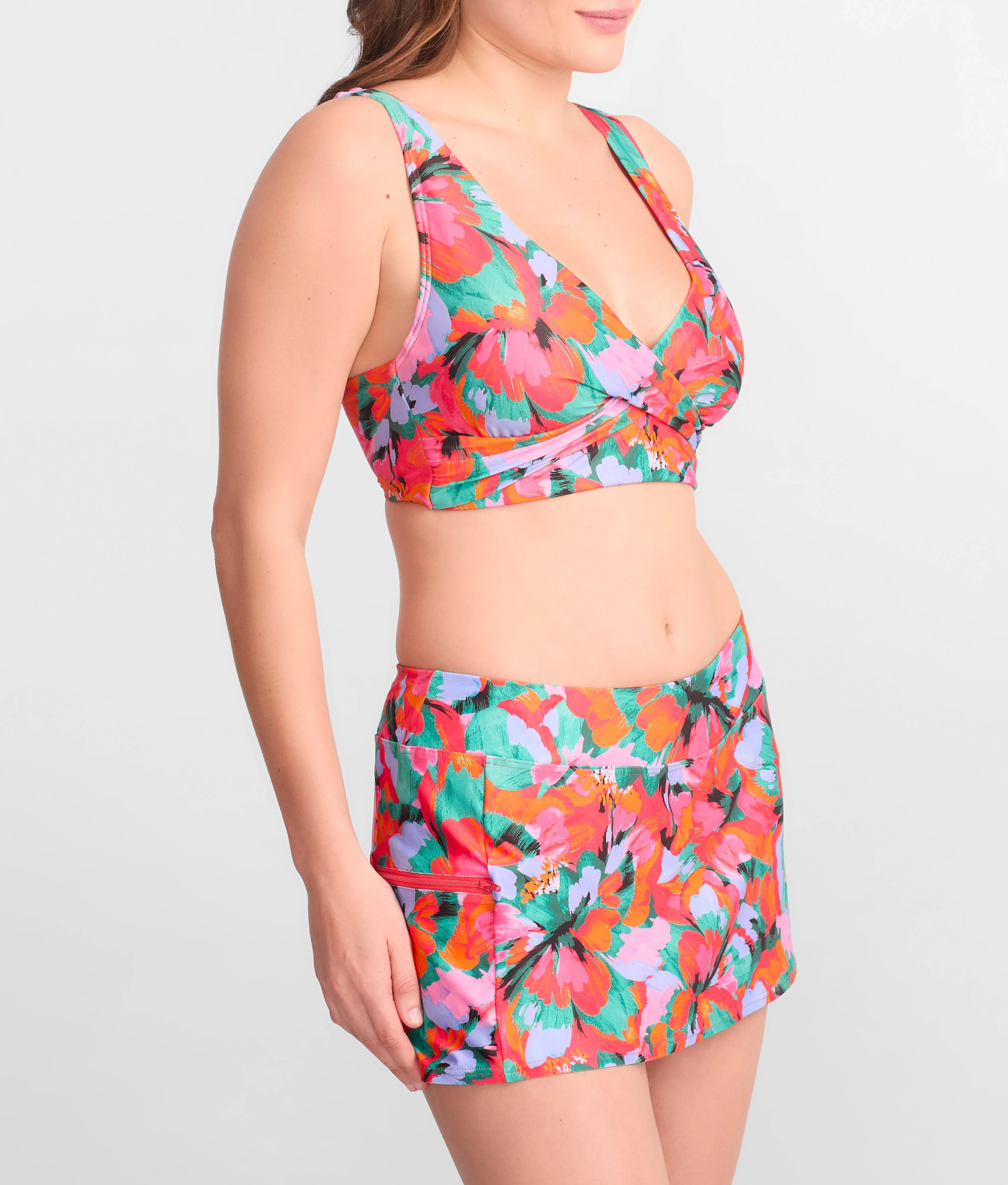 Elsie Underwire Wrap Bikini Top - Image 97