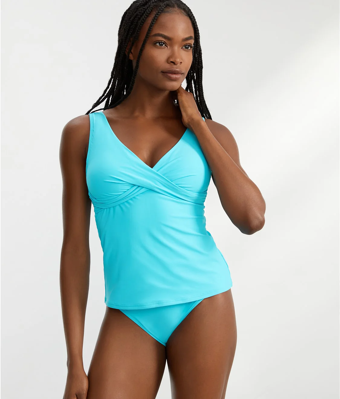 Elsie Underwire Wrap Tankini Top - Image 23