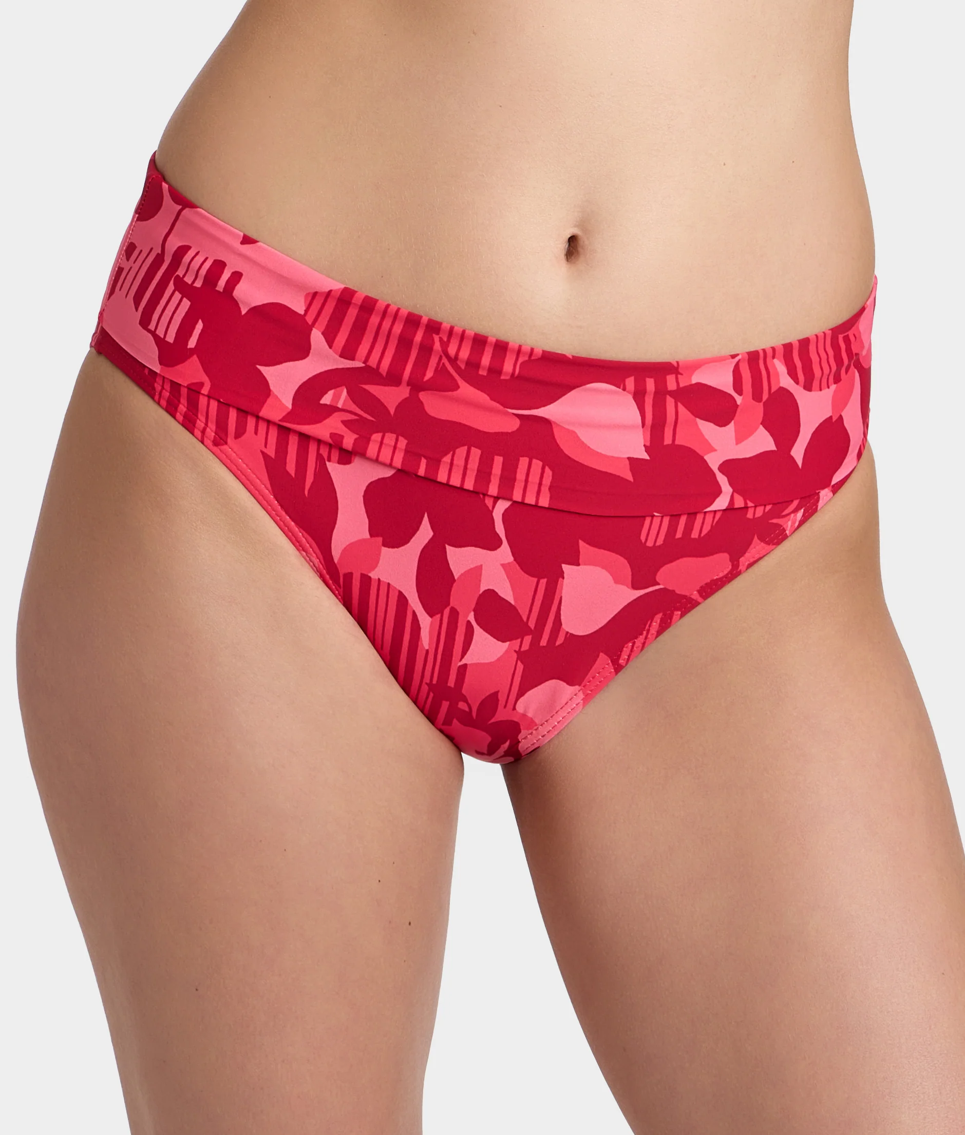 Hannah Fold-Over High-Waist Bikini Bottom - Image 117