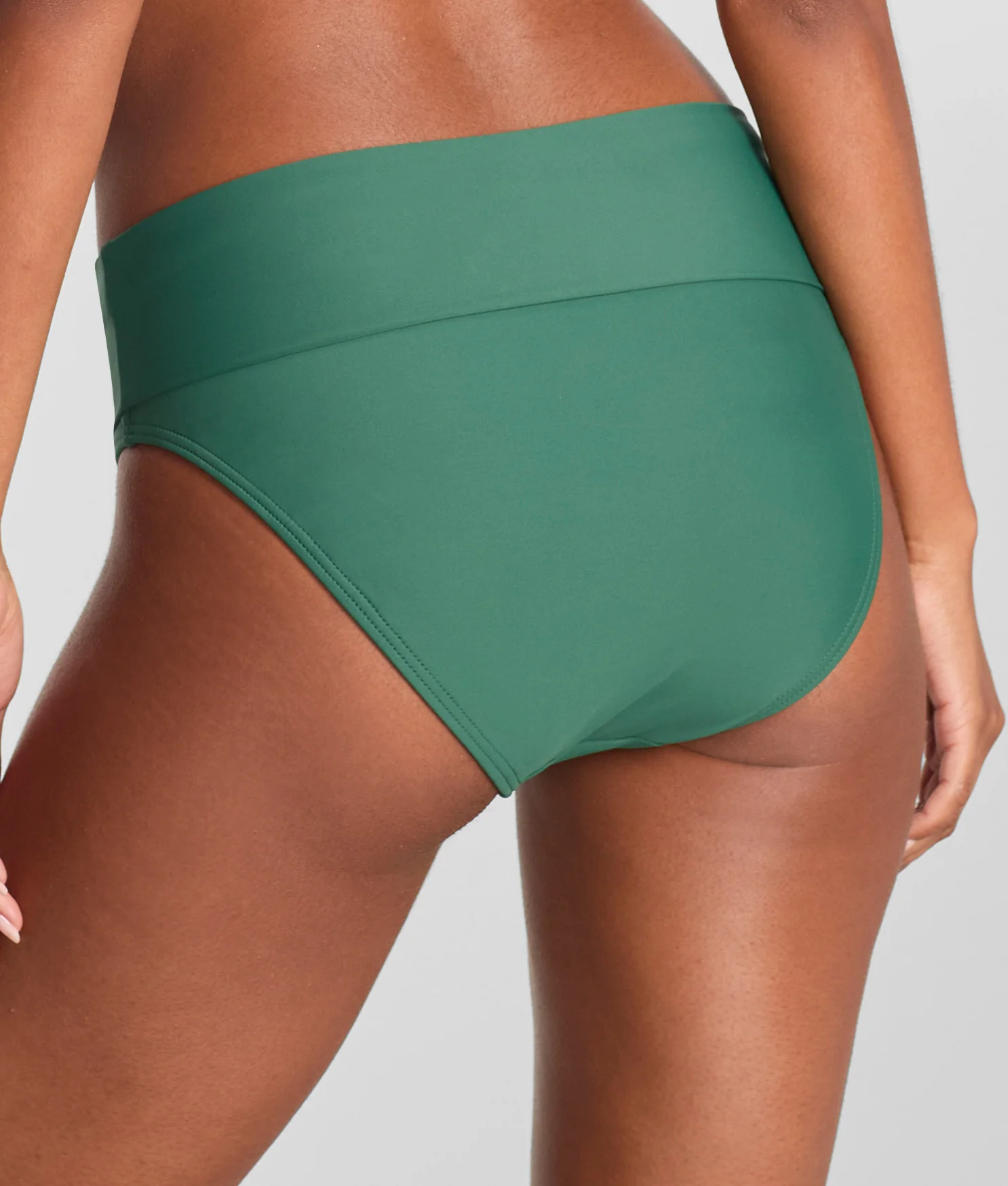 Hannah Fold-Over High-Waist Bikini Bottom - Image 27