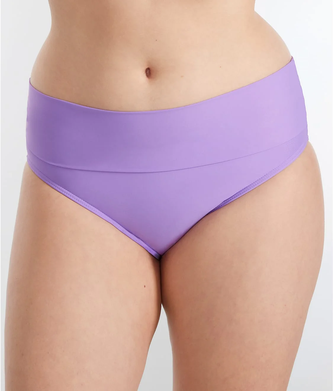 Hannah Fold-Over High-Waist Bikini Bottom - Image 66