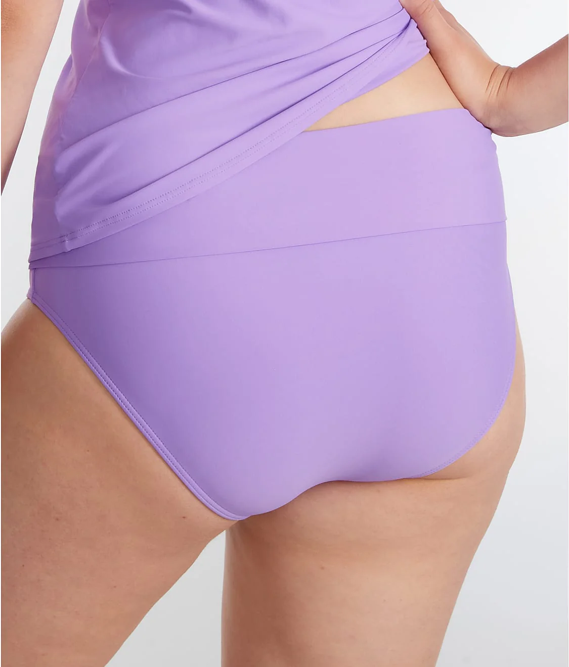 Hannah Fold-Over High-Waist Bikini Bottom - Image 68