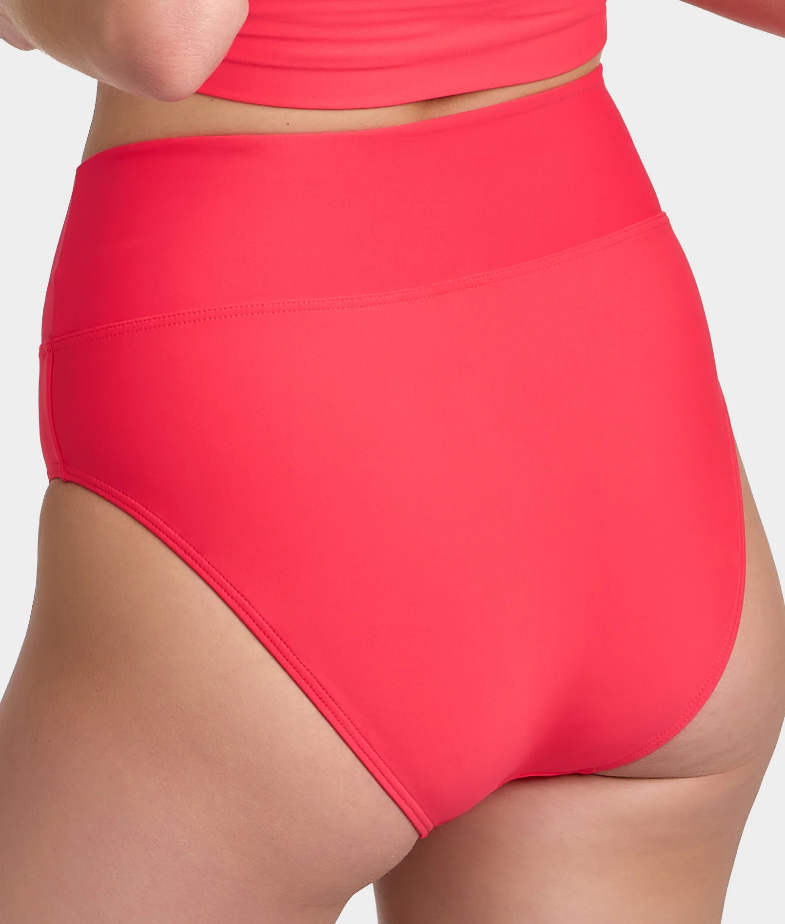 Hannah Fold-Over High-Waist Bikini Bottom - Image 81