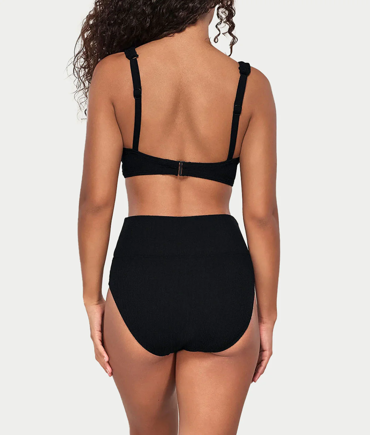 Pacifica Hannah Fold-Over High-Waist Bikini Bottom - Image 4
