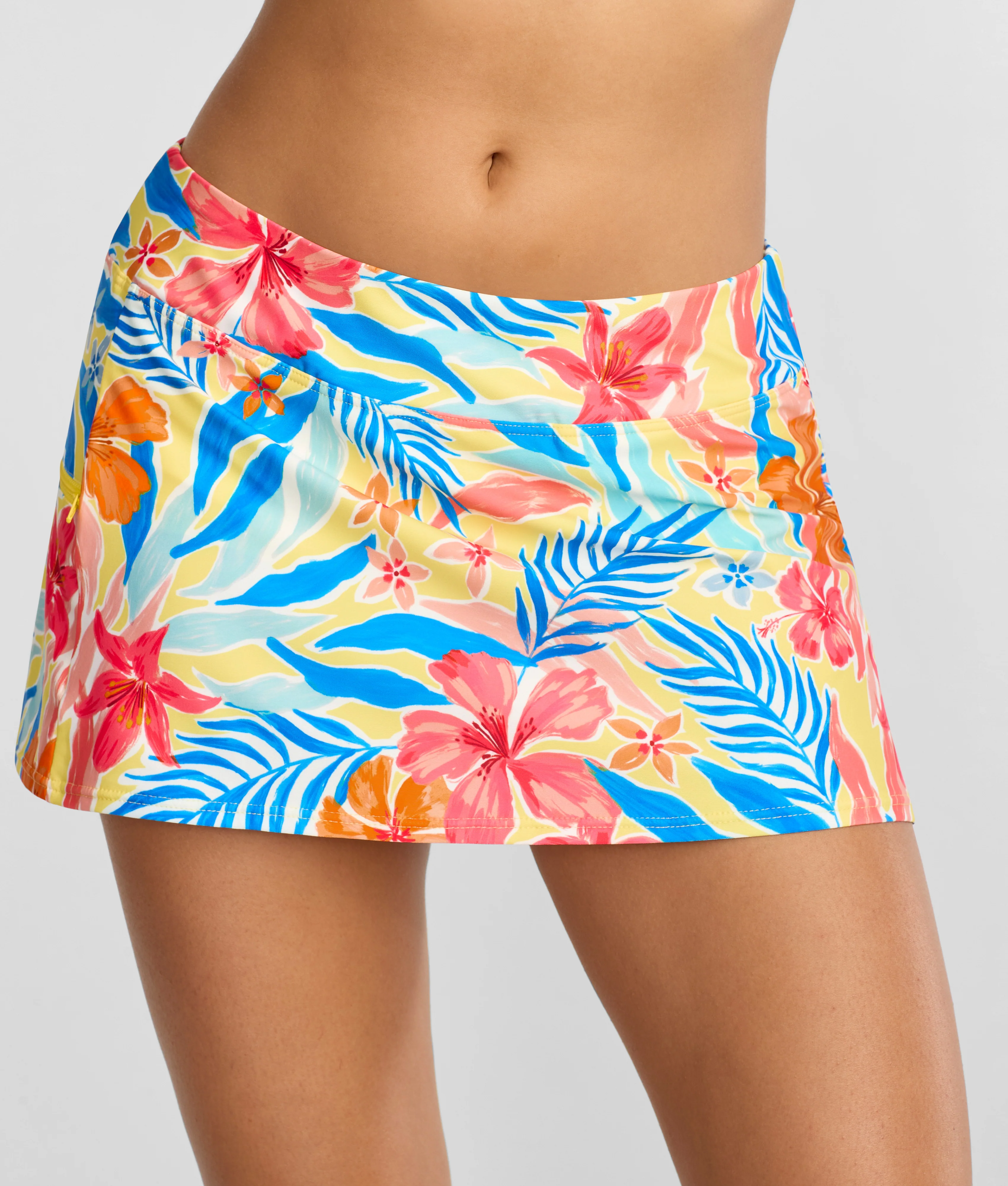 Sporty Skirted Bikini Bottom - Image 141