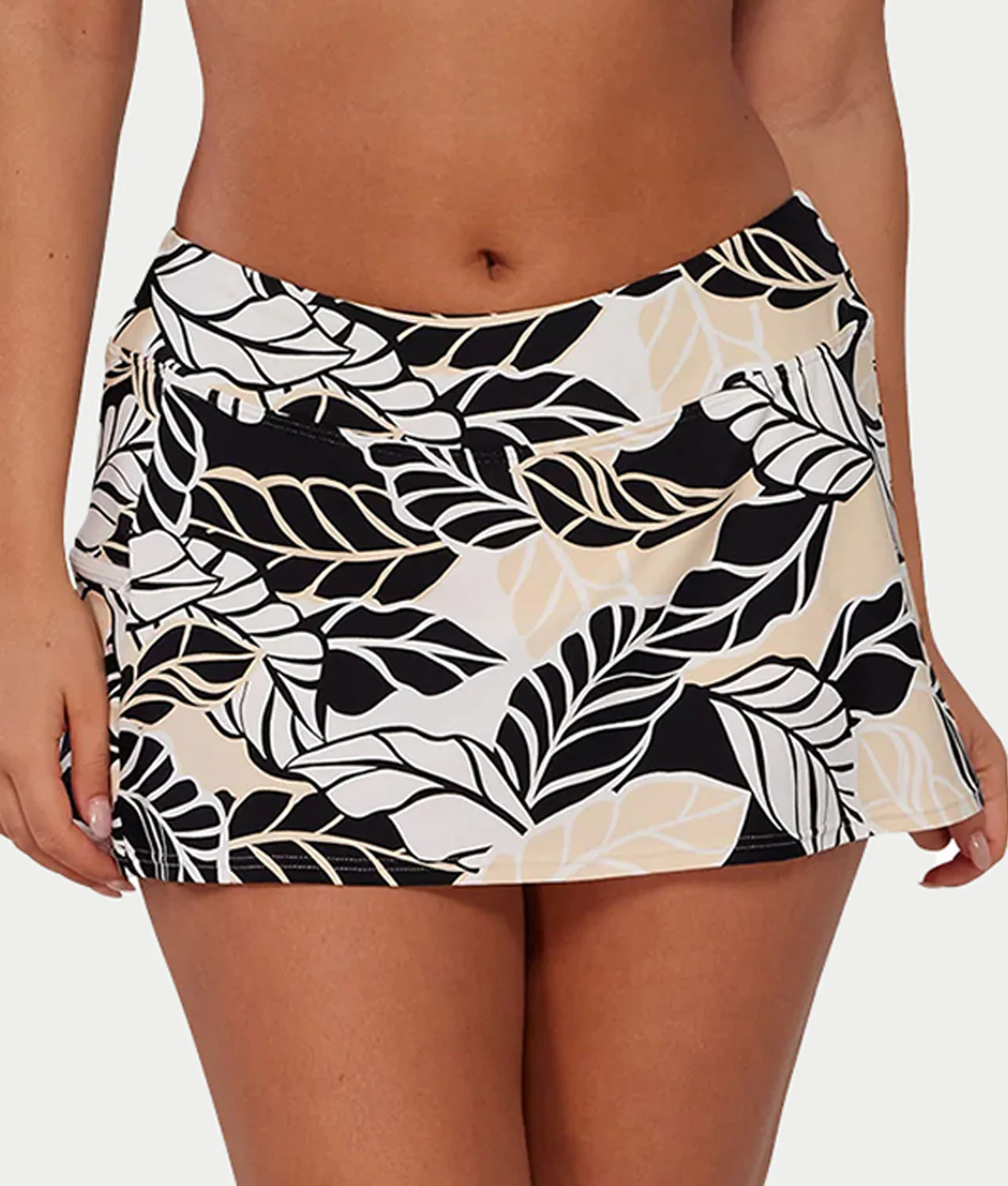 Sporty Skirted Bikini Bottom - Image 80