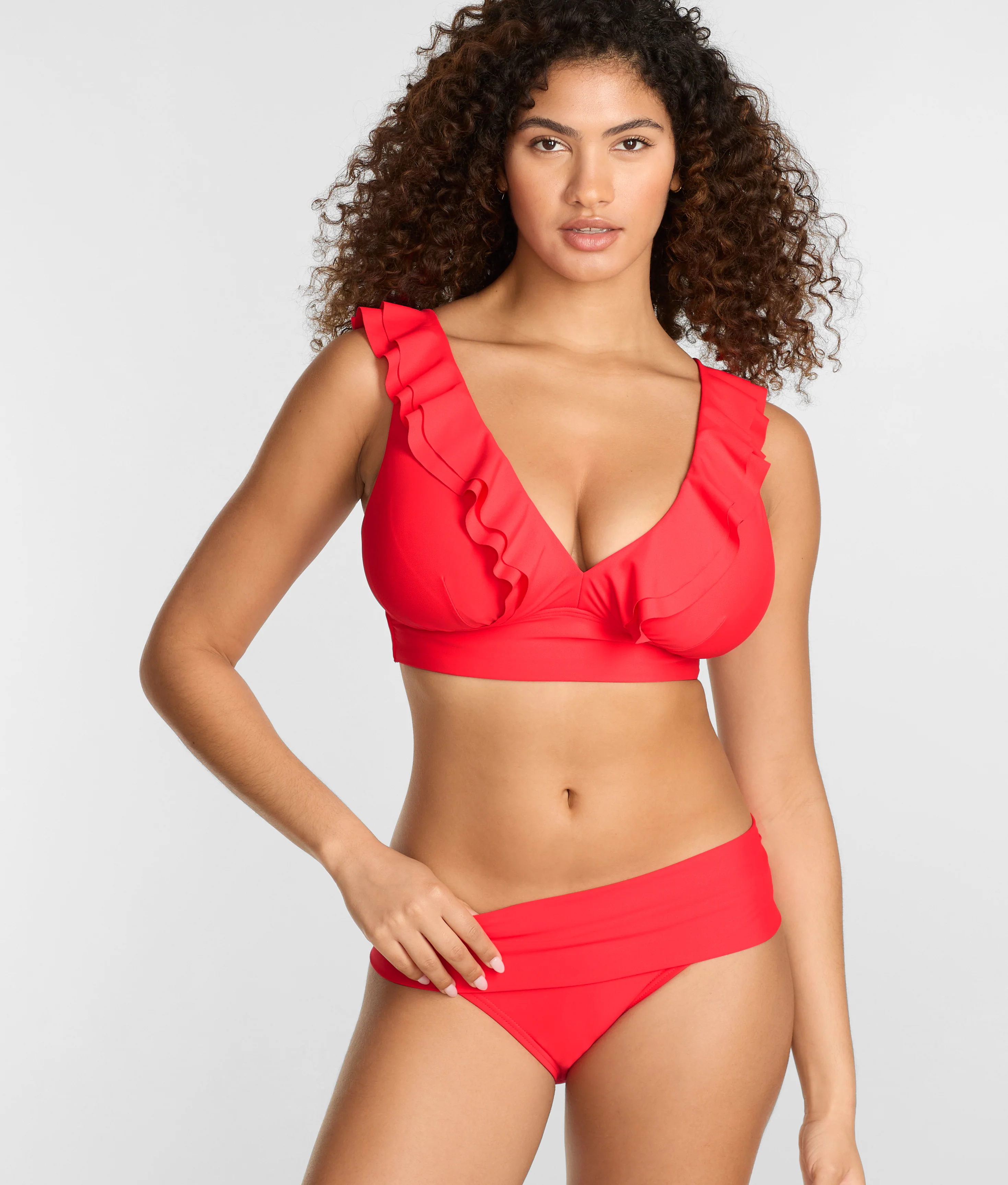 Willa Ruffle Wire-Free Bikini Top - Image 28