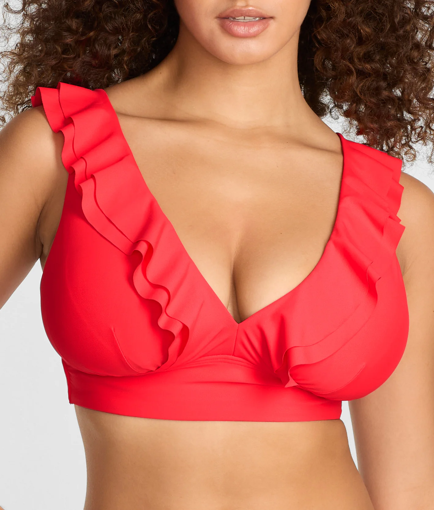 Willa Ruffle Wire-Free Bikini Top - Image 32