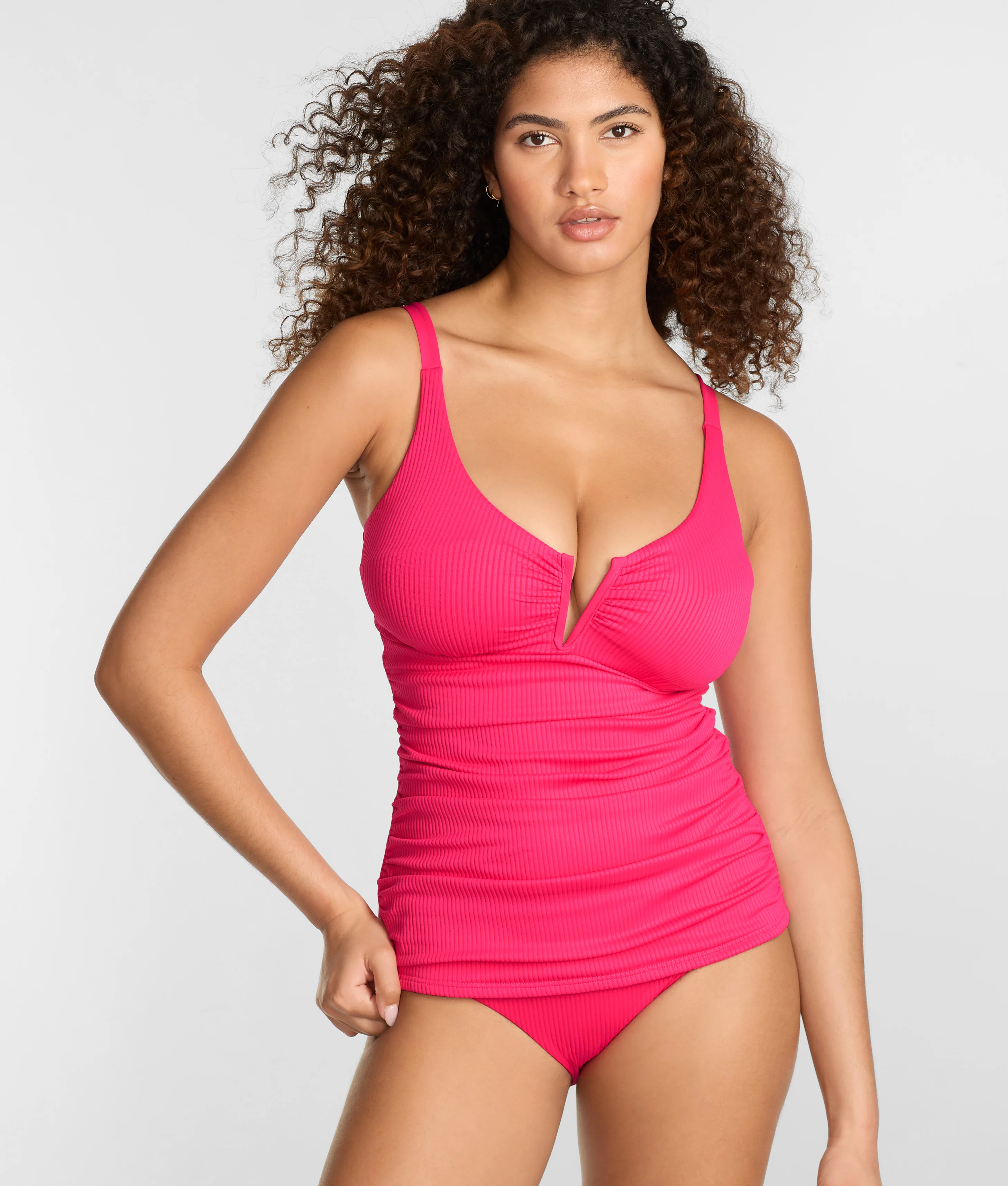 Zuri V-Wire Underwire Tankini Top - Image 13
