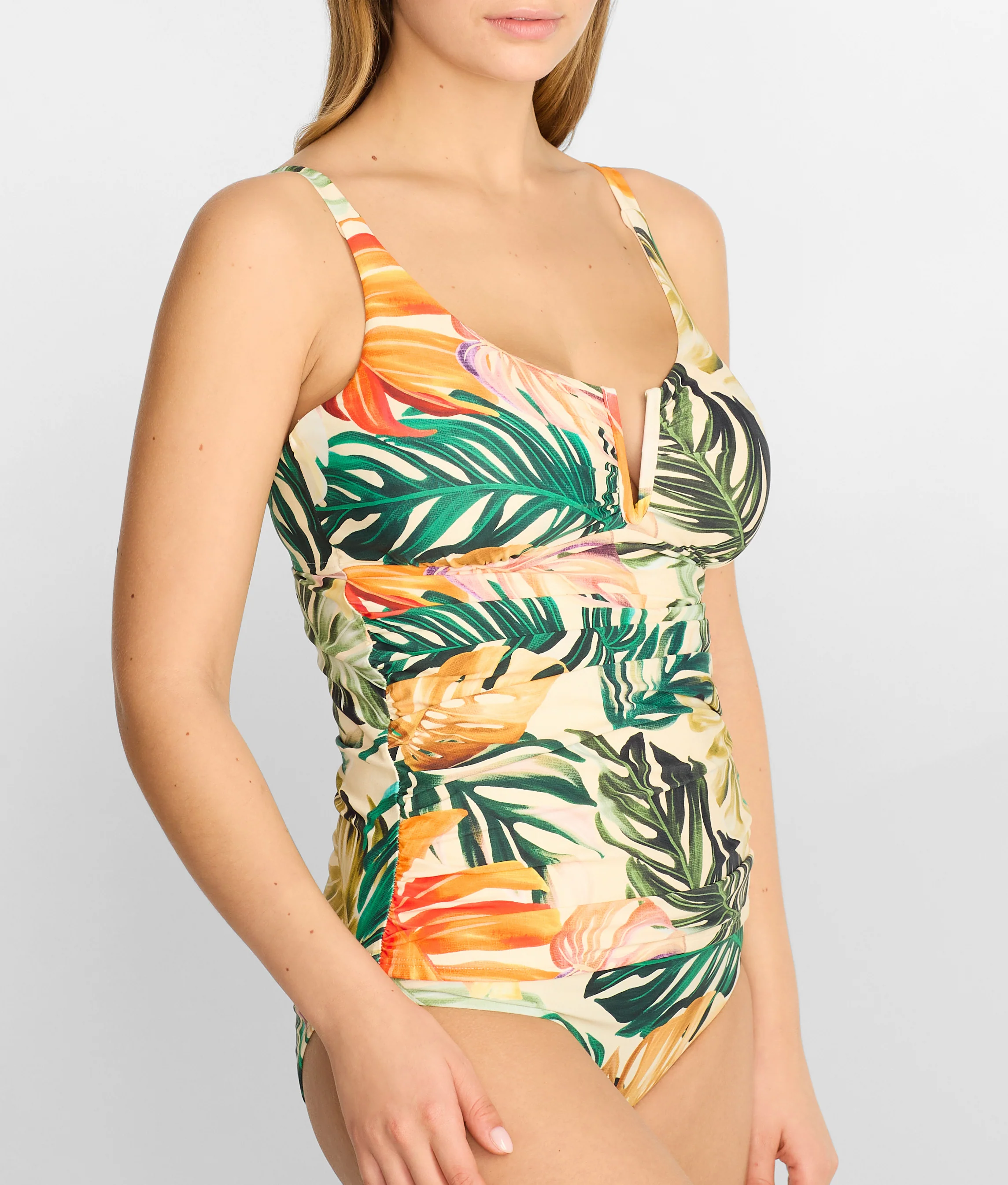 Zuri V-Wire Underwire Tankini Top - Image 36