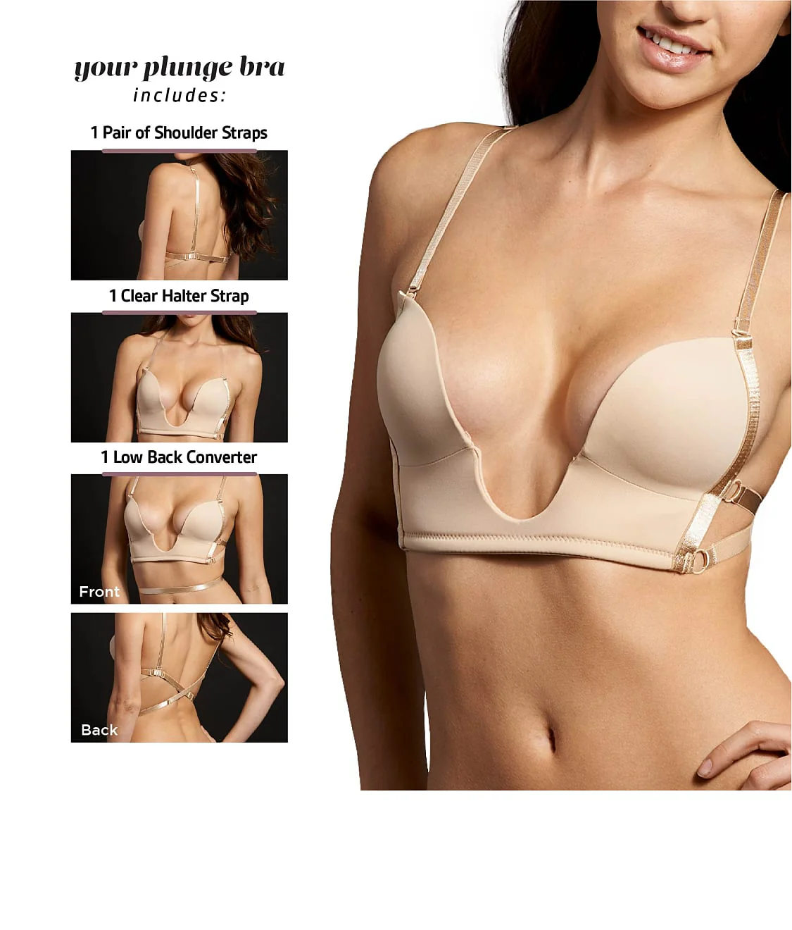 U Plunge Bra - Image 8