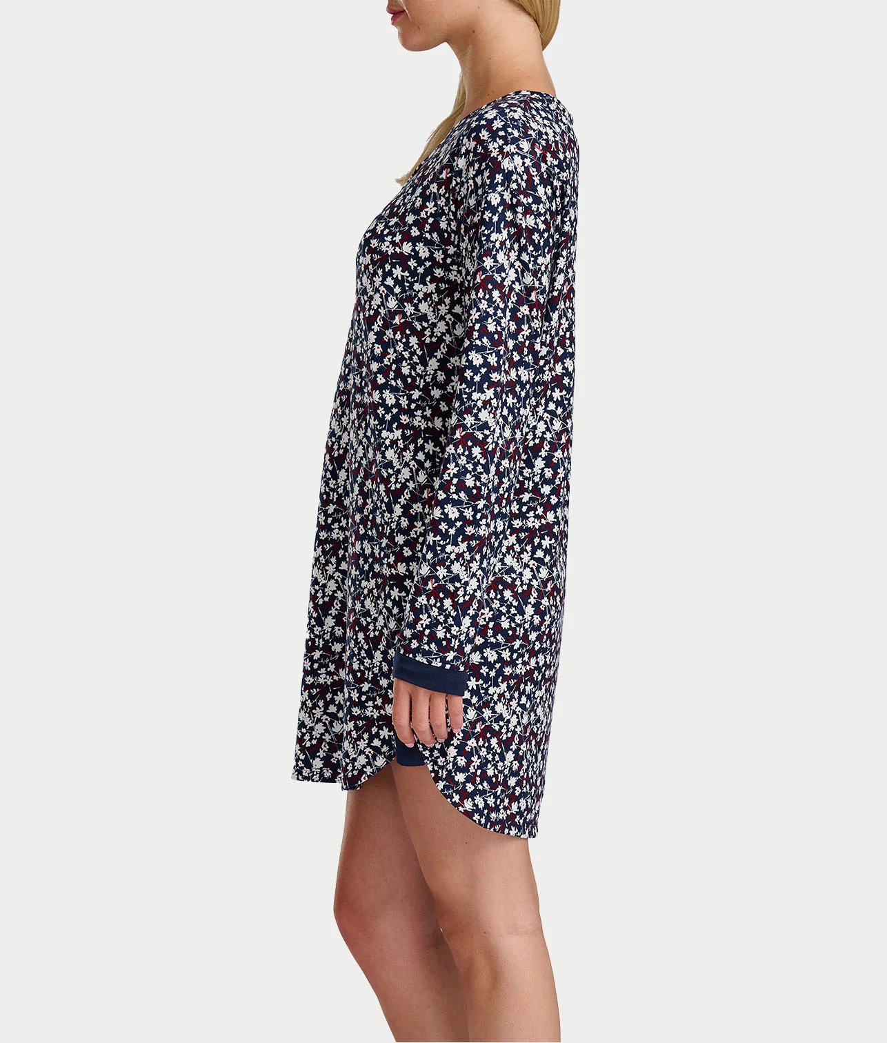 Pillowsoft Henley Sleep Shirt - Image 3
