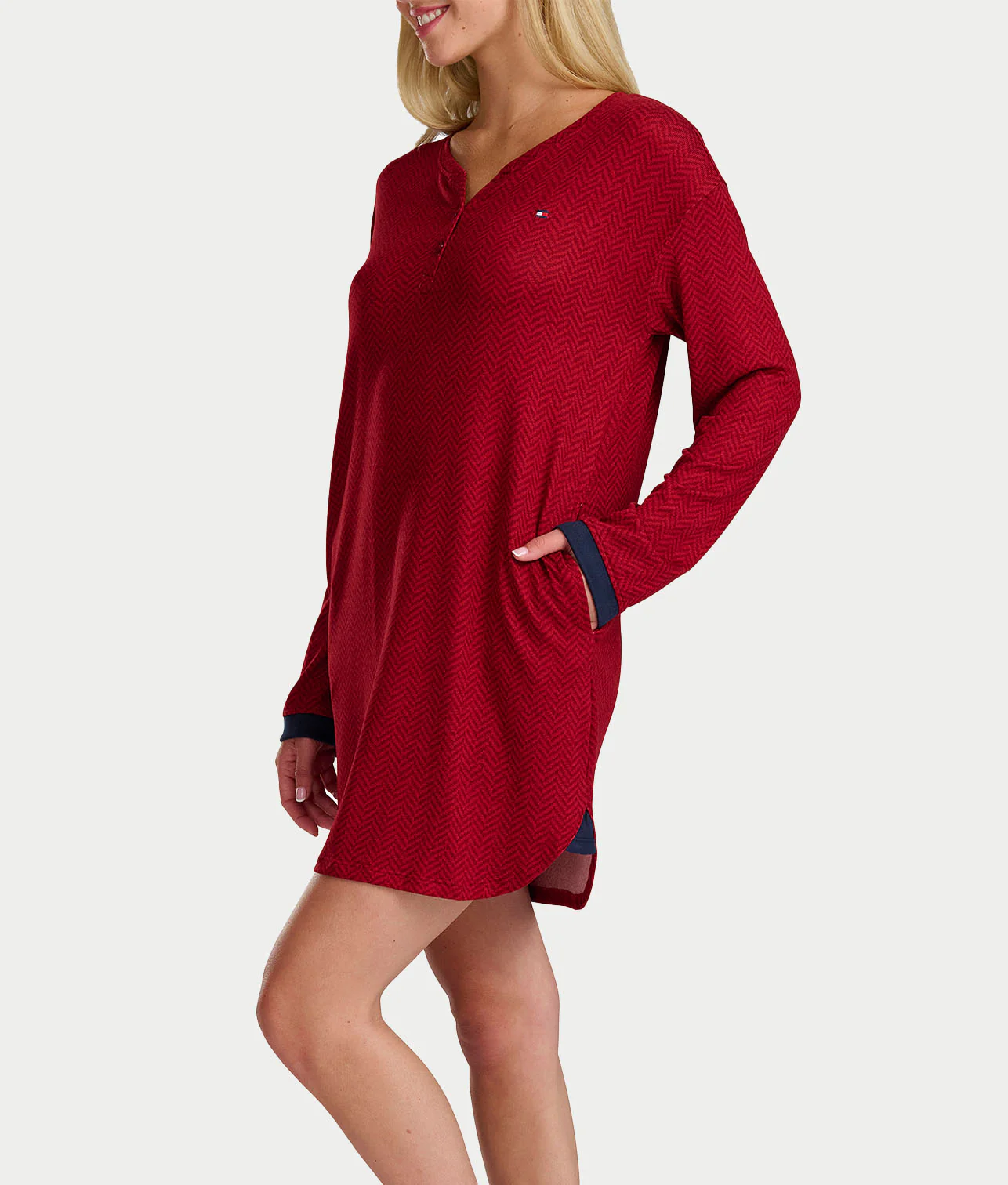 Pillowsoft Henley Sleep Shirt - Image 9