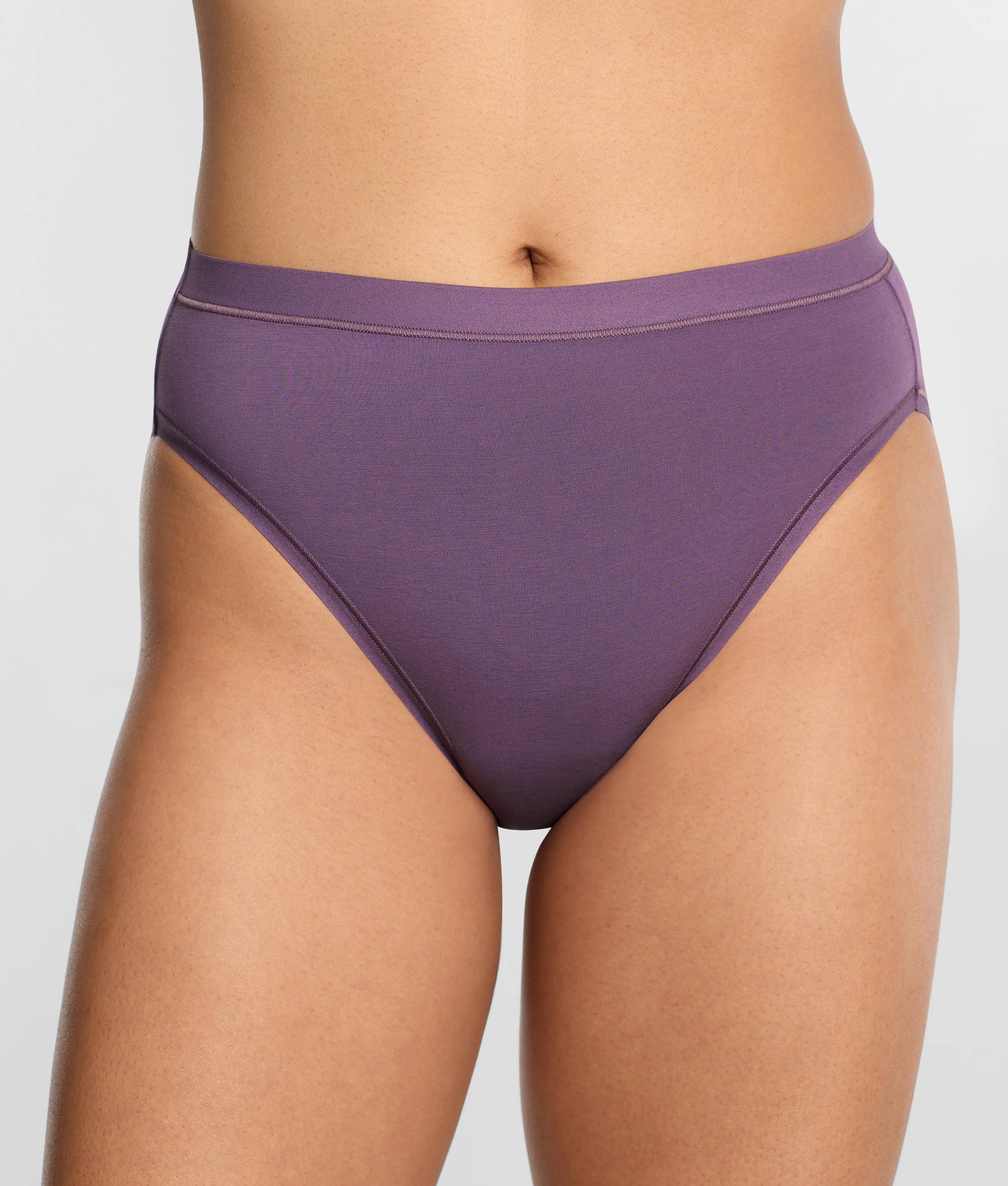 Understated Cotton Hi-Cut Brief - Image 23