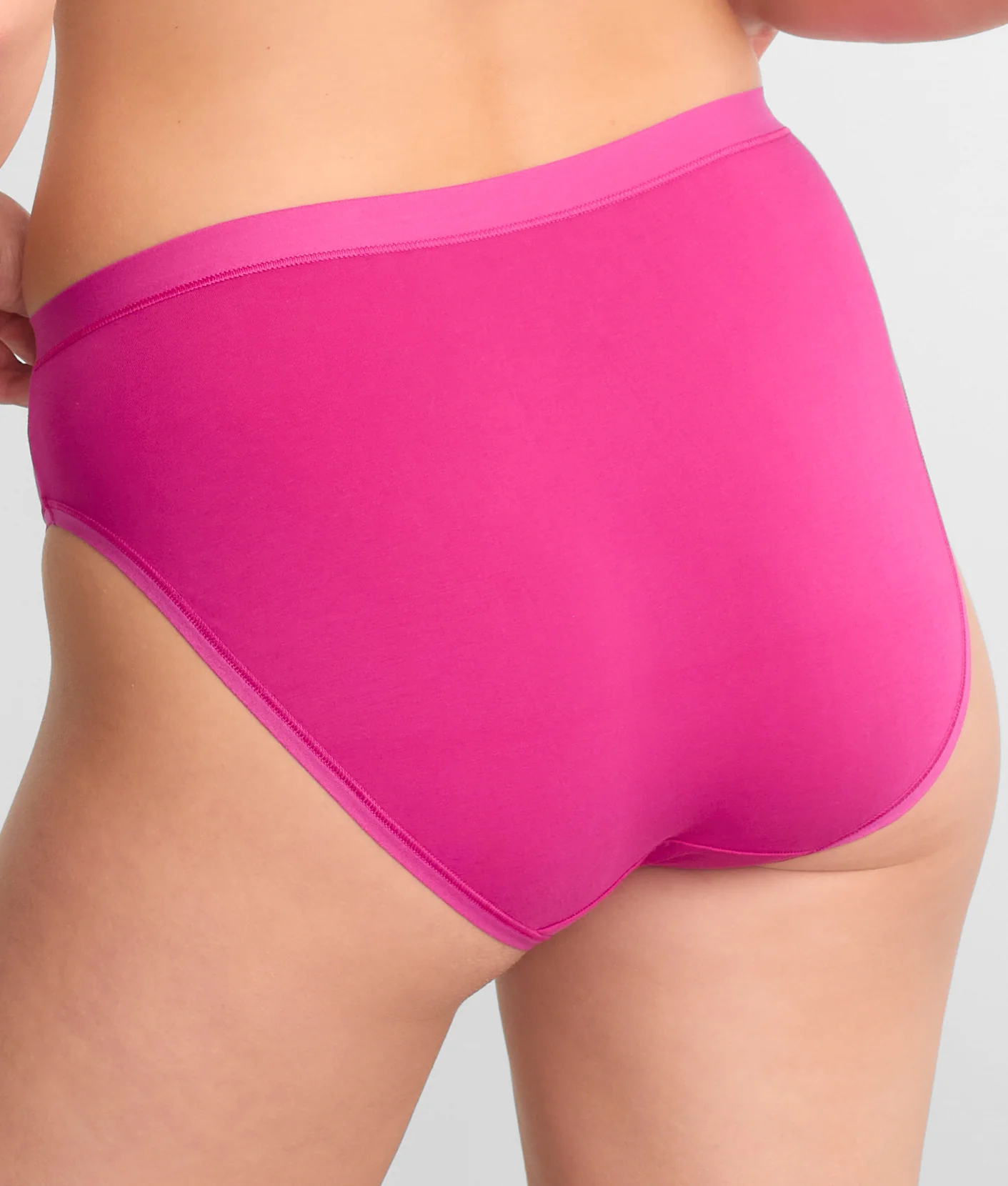 Understated Cotton Hi-Cut Brief - Image 36