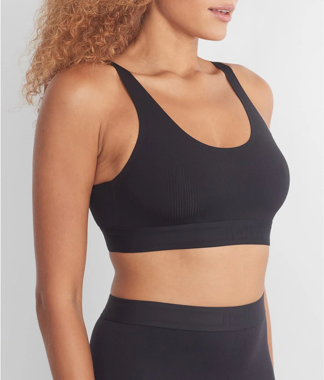 Beauty Cotton Scoop Bralette - Image 3