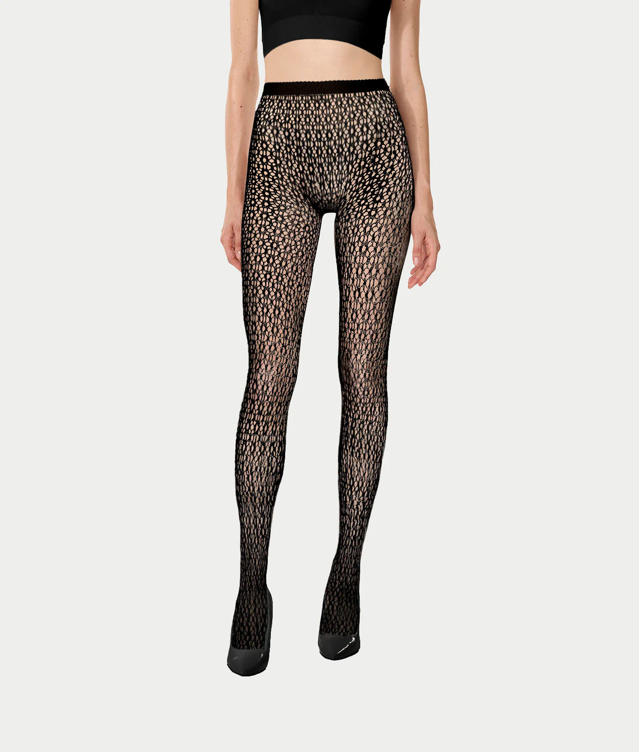 Daisy Net Tights